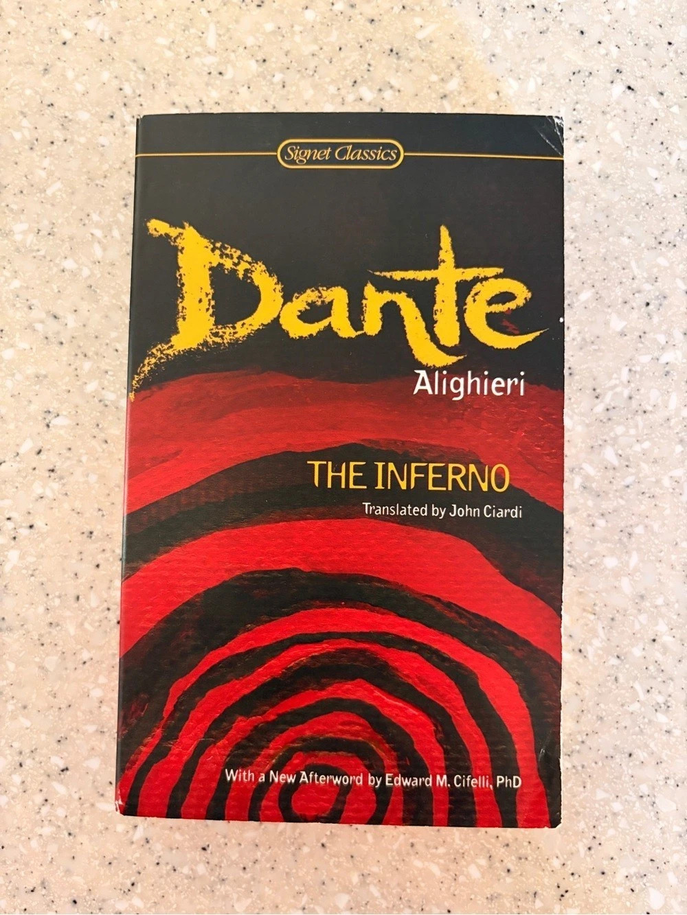 Signet Classics The Inferno Paperback Book in Black & Red